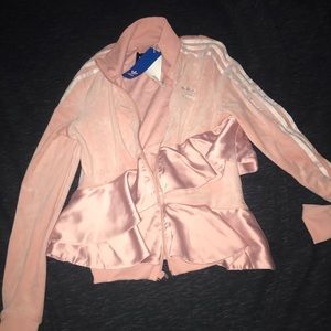 ADIDAS LIMITED EDITION JACKET- J KOO - Pink Ruffle